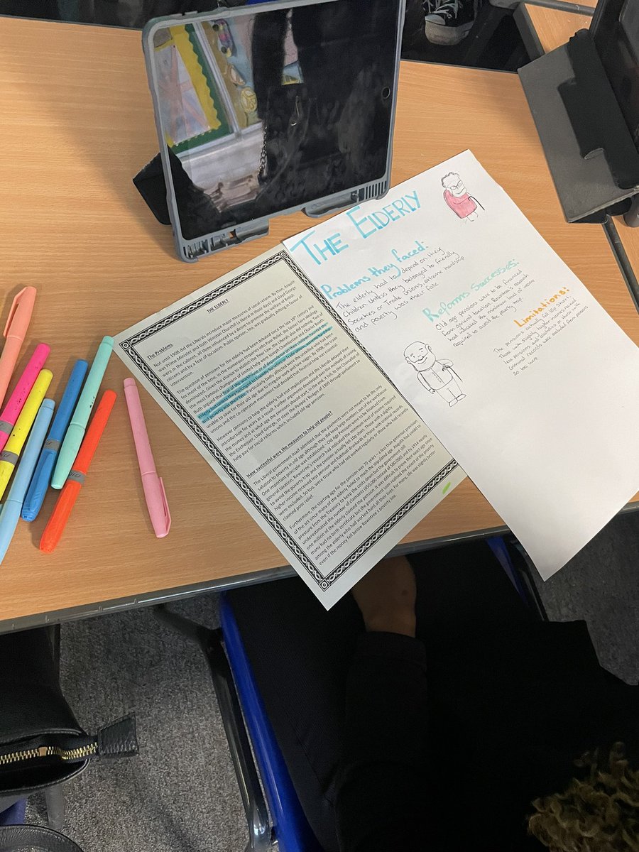 GhsHistorydept's tweet photo. Higher history taking part in “Challenge Poverty” week. Looking at the beginning of the welfare state and who it aimed to help (elderly, sick, young, unemployed) compared with modern day statistics of poverty! https://t.co/uuFvtPZvXv
