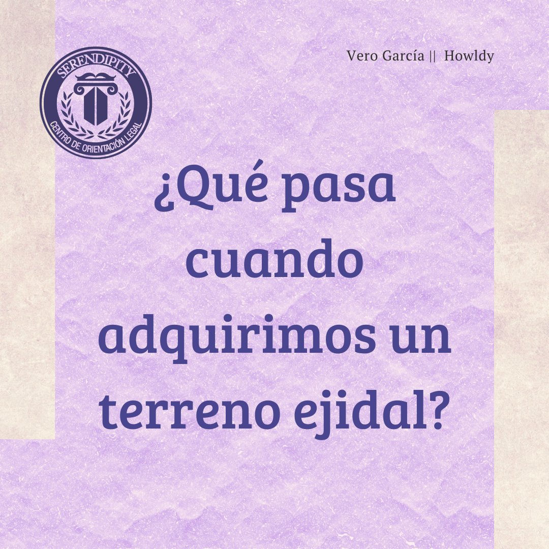 serend_bts's tweet photo. ¿Sabés que es un ejido? 🤔
Si no, nuestra sección Pied Piper, nos dice que es y que sucede cuando se adquiere.
#Serendipity_Legal ⚖️
 #PiedPiper🪶 #DerechoParaTodos💜 https://t.co/Z2wk3OLAfc