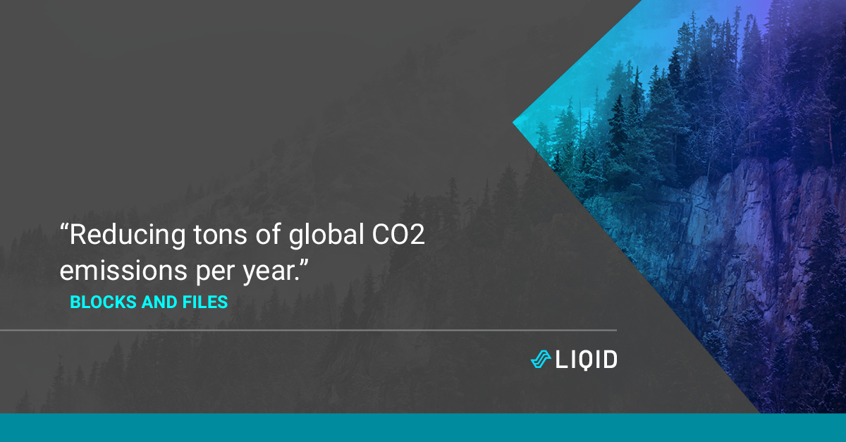 From <a href="/BlocksandFiles/">BlocksandFiles</a>: Liqid's products provide 2–3x improvements in datacenter utilization rates. Our Matrix software significantly reduces energy consumption and saves millions of liters of water and tons of global CO2 emissions per year.
Read more here: buzz.liqid.com/3ybXqht