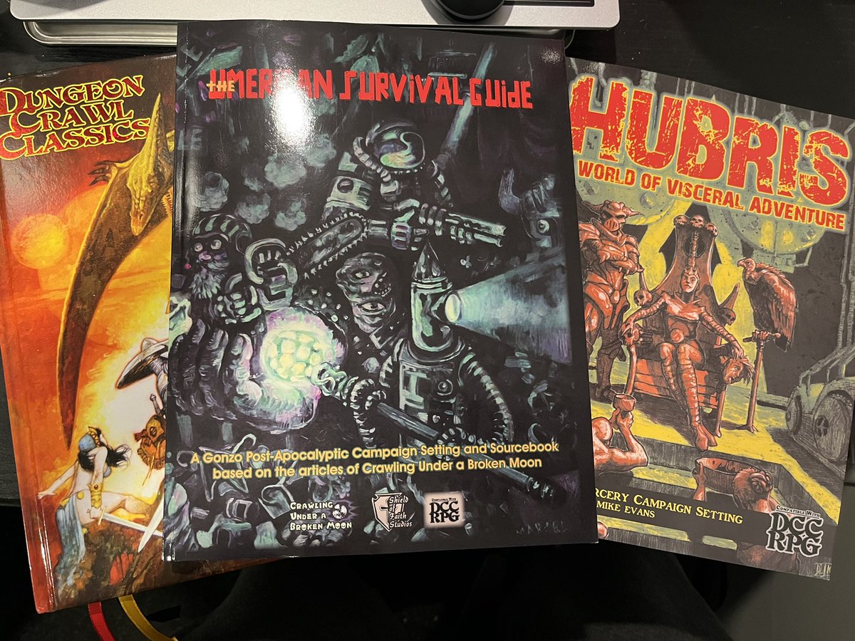philomancer76's tweet photo. Super chuffed. My @DriveThruRPG order just arrived!
#DCCRPG #Umerica #Hubris https://t.co/QUy8i9QgMx