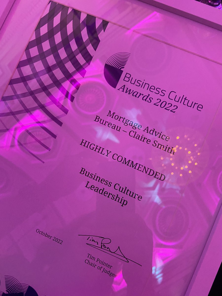 Hell yes. Team effort as always! <a href="/MABCentral/">Mortgage Advice Bureau</a> <a href="/bizcultureawds/">Business Culture Awards 💙</a> <a href="/DerekBishop/">DerekBishop</a> #bca2022