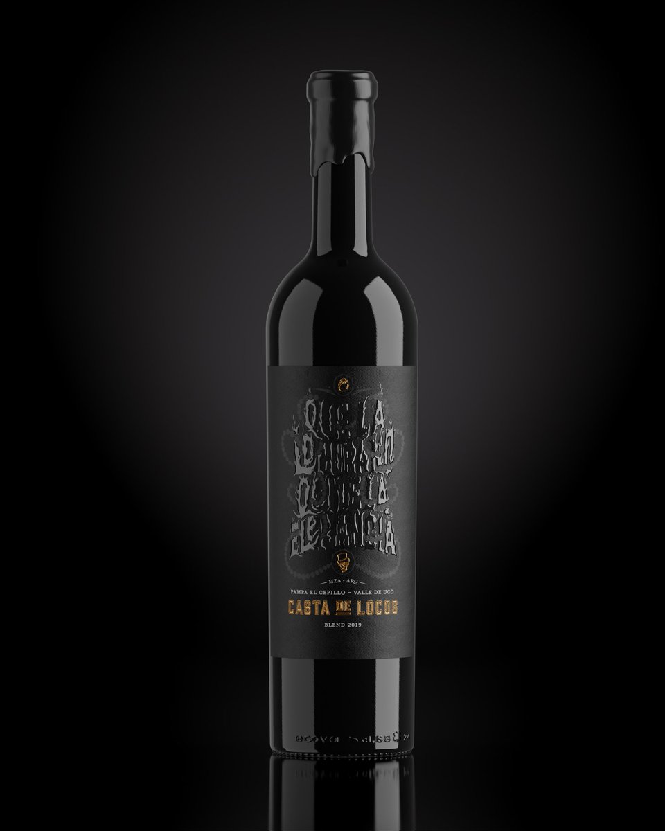 VantablackStdo's tweet photo. Casta de Locos is the result of everything that cannot be described because of its intangible mystique.

This is Casta de Locos. That madness, do not remove the elegance.

#PackagingDesign #labeldesign #castadelocos #illustration #vantablackstudio #wine #winedesign https://t.co/FYgn9glqb0