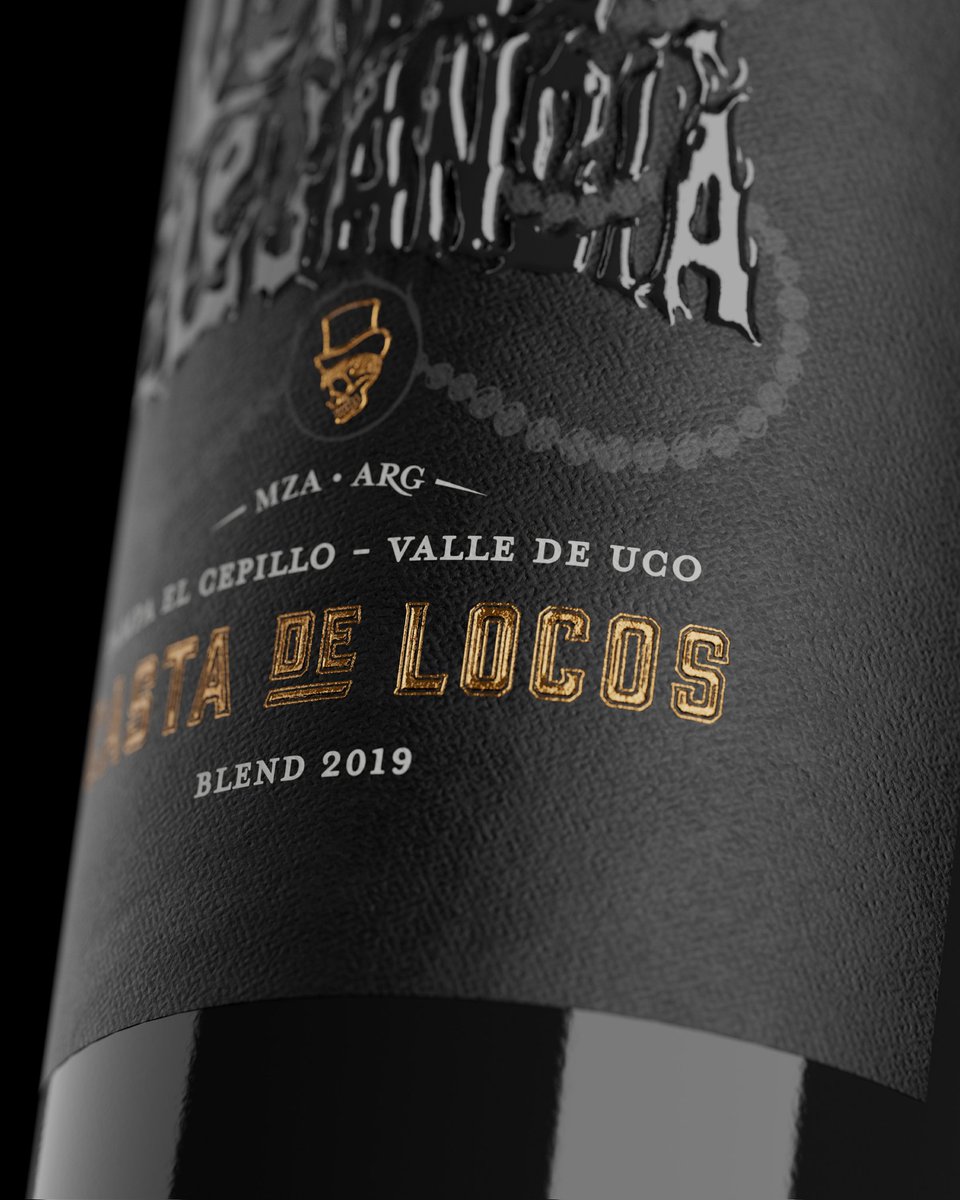 VantablackStdo's tweet photo. Casta de Locos is the result of everything that cannot be described because of its intangible mystique.

This is Casta de Locos. That madness, do not remove the elegance.

#PackagingDesign #labeldesign #castadelocos #illustration #vantablackstudio #wine #winedesign https://t.co/FYgn9glqb0