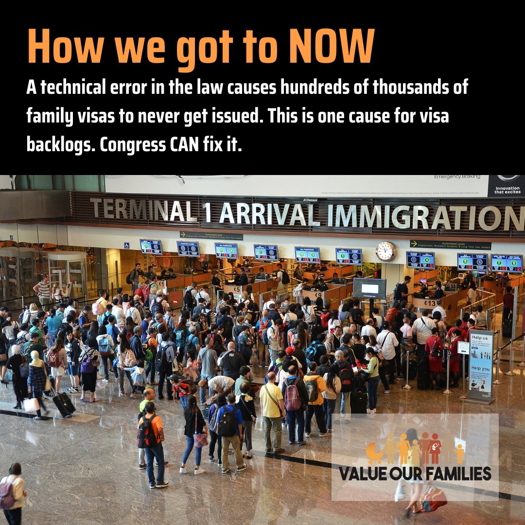 OCANational's tweet photo. Congress: provide the technical fix that is long overdue! #immigrantrights #diversityvisaprogram #ValueOurFamilies #VOF https://t.co/zg3tabWOV5