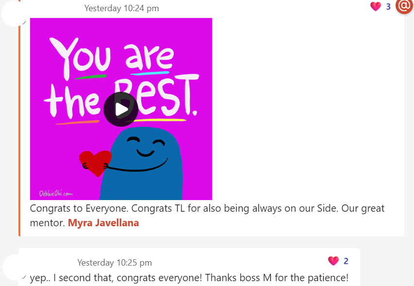 javmaianas's tweet photo. 'Di ko alam if binobola lang ako ng mga 'to eh. Haha! Pero either way, I was reaffirmed. Huhu. I must be doing something right then. 🥺 https://t.co/o5PmOdJNJv