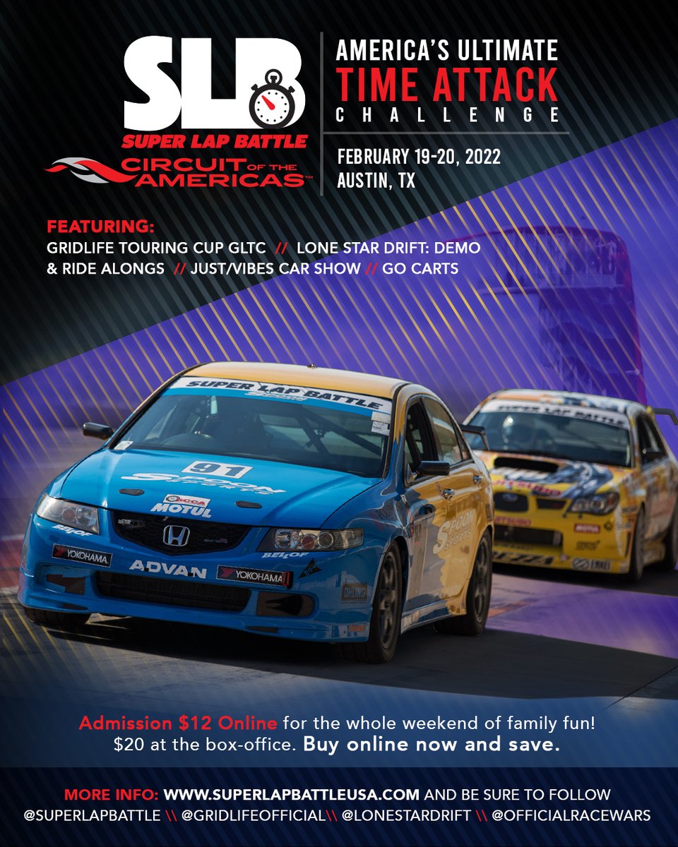 Super Lap Battle COTA Registration OPEN 🎉 - mailchi.mp/e0e10754363a/s…