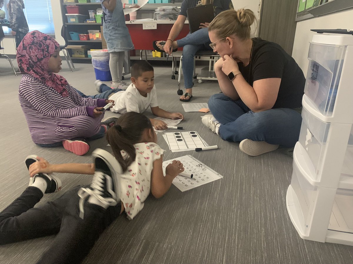 ShueFirstGrade's tweet photo. Math Groups ARE happening in Kinder and First!! @HESPanthers https://t.co/eh7xC1jj5F