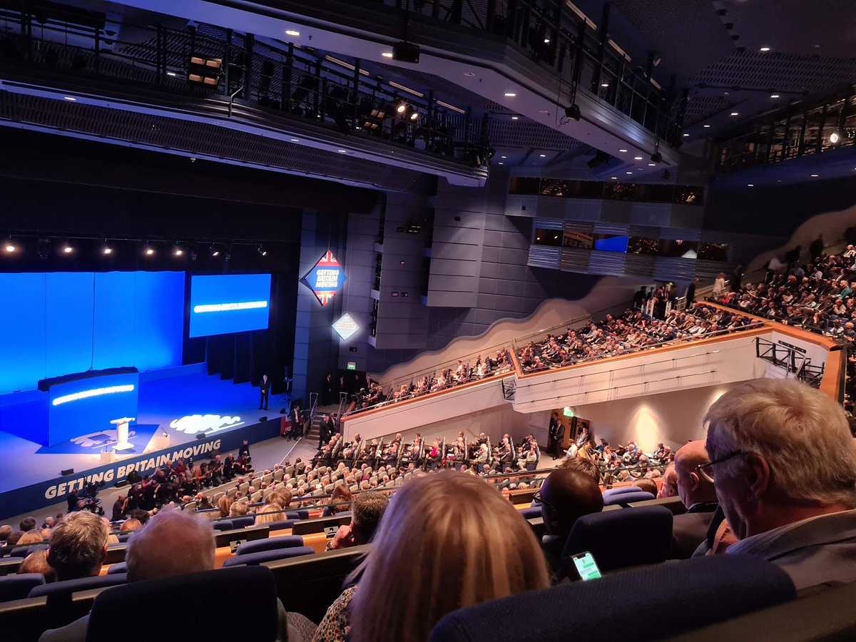 deGourlay's tweet image. I cannot recognise the TV and print media descriptions of #CPC2022. They describe a very different conference to the one I went to. It&apos;s almost as if they have an agenda?