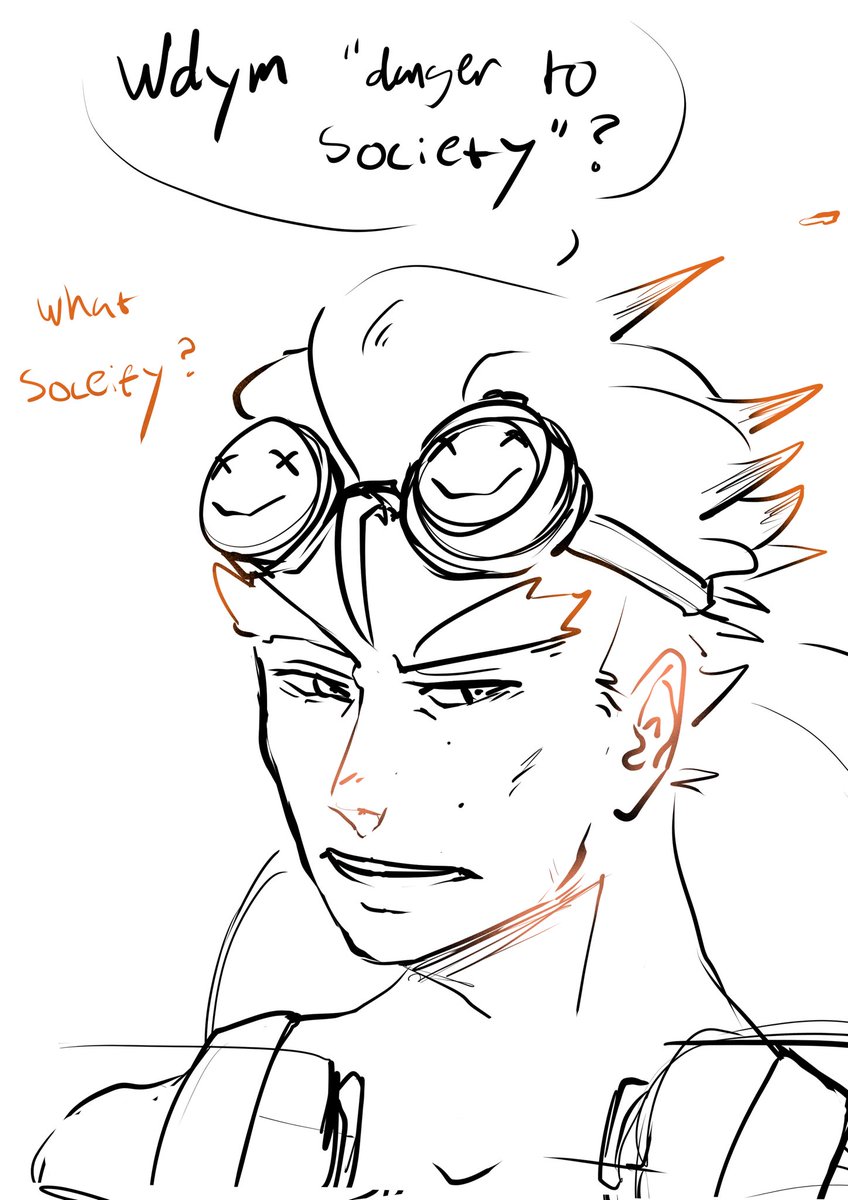 limiluart's tweet photo. #Overwatch2 Jamison doodles 

#junkrat #overwatch #blizzard @PlayOverwatch #fanart #Doodles https://t.co/BnJtvUQHTd