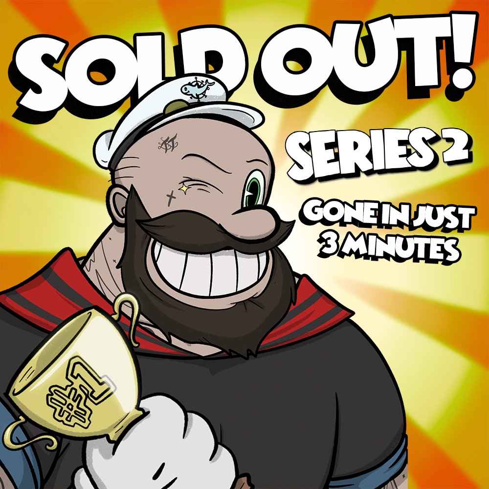 Series 2 has officially

🚨 SOLD OUT! 🚨

You guys are amazing. Thank you all for being here! Can't wait for whats the come.
But don't fade series 1! There's still some left to grab!!
