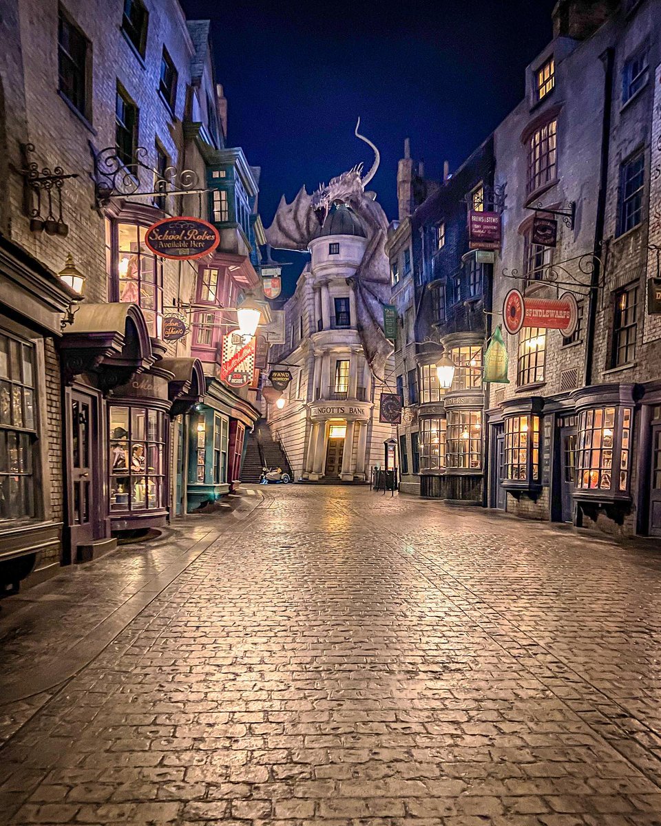UniversalORL's tweet image. We love Diagon Alley, day or night. 💙

📸: sam. iin. wonderland