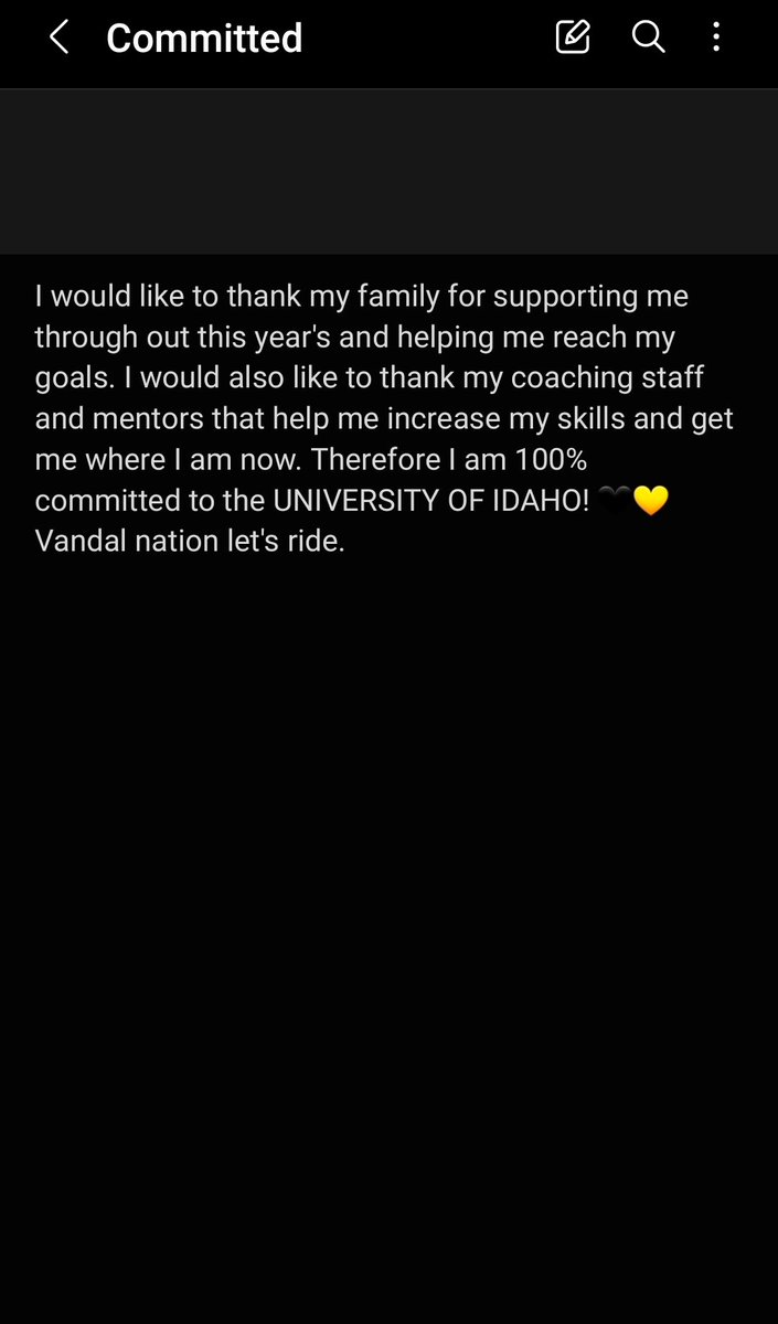 KadenRobnett's tweet photo. COMMITTED 
@Coach_Eck @Booof38 @CoachTFord @VandalFootball @CoachRovig @Bethel_HS @BETHELBISONFB @MaluStrength @CoachSwei https://t.co/9WewxvG1PI