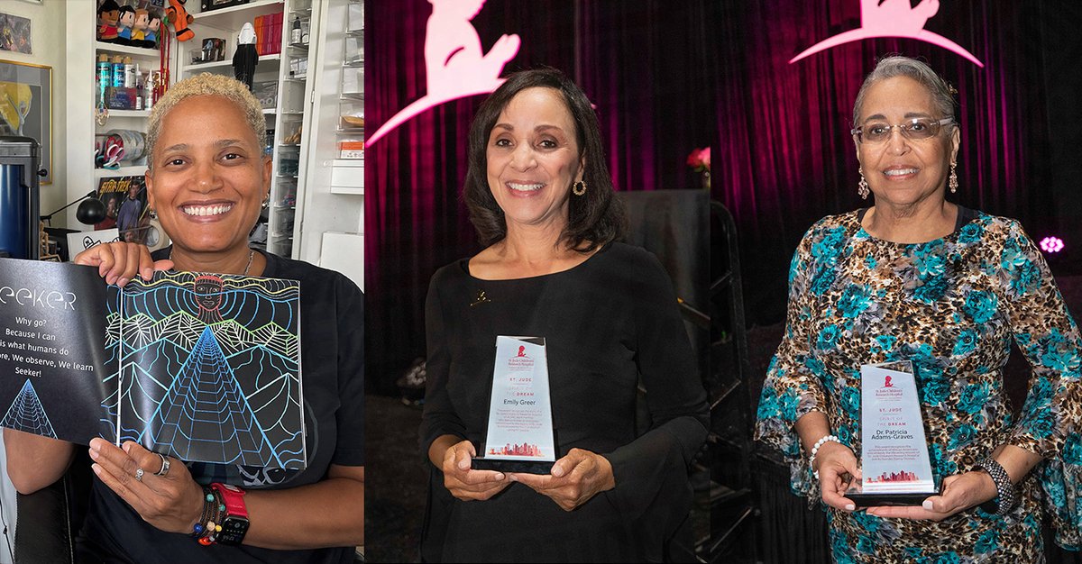 BlackPressUSA's tweet photo. PRESS ROOM: Black Female Excellence Takes Center Stage at St. Jude Spirit Of The Dream  https://t.co/EKXXfSYQMv 
@NNPA_BlackPress @StJude @RickShadyac @BPack2 https://t.co/g3uHvHMd5G
