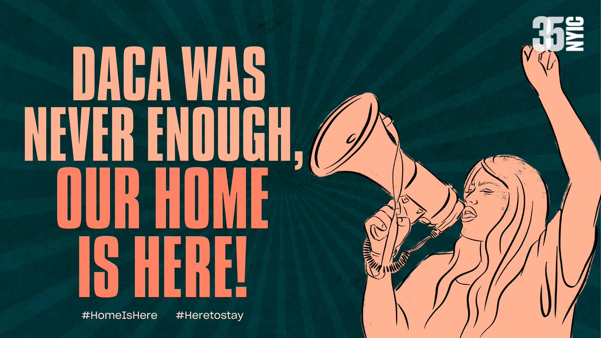 thenyic's tweet photo. #BREAKING: 5th Circuit Court has issued the decision on #DACA. It upholds a lower court injunction keeping the program in place and open for renewals for now.

Time and time again, we find ourselves fighting in the courts. It is time for Congress and @POTUS  to take action! https://t.co/MRMiROKE3F