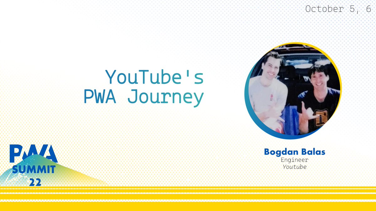 and now we have the <a href="/YouTube/">YouTube</a> team  describing their experience building great features for their PWA! to cover more users

youtube.com/watch?v=Uqbkvl…