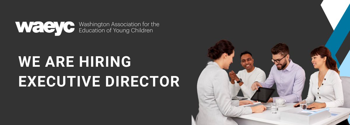 @waeyc is hiring an Executive Director! Visit our website waeyc.org for the full job announcement and details.