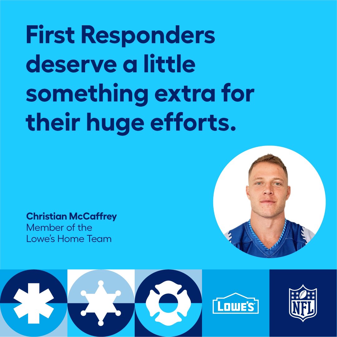 I’m working with @Lowes to #BuildThanks for first responders with a $10 off $75 or more offer for a qualifying purchase Oct. 21-28. *Terms, exclusions, and restrictions apply. Learn more here: low.es/3SGQmB2 #ad #lowespartner