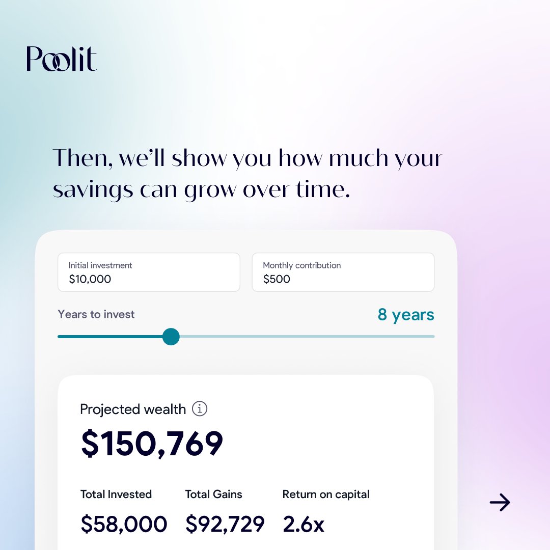 thepoolit's tweet image. Try our calculator and see how much you can grow your wealth with Alternatives.

Click the link in our bio to use our calculator and sign up for early access.
.
.
#alternatives #alt #wealth #growth #money #invest #investment #privateequity #hedgefund #venturecapital
