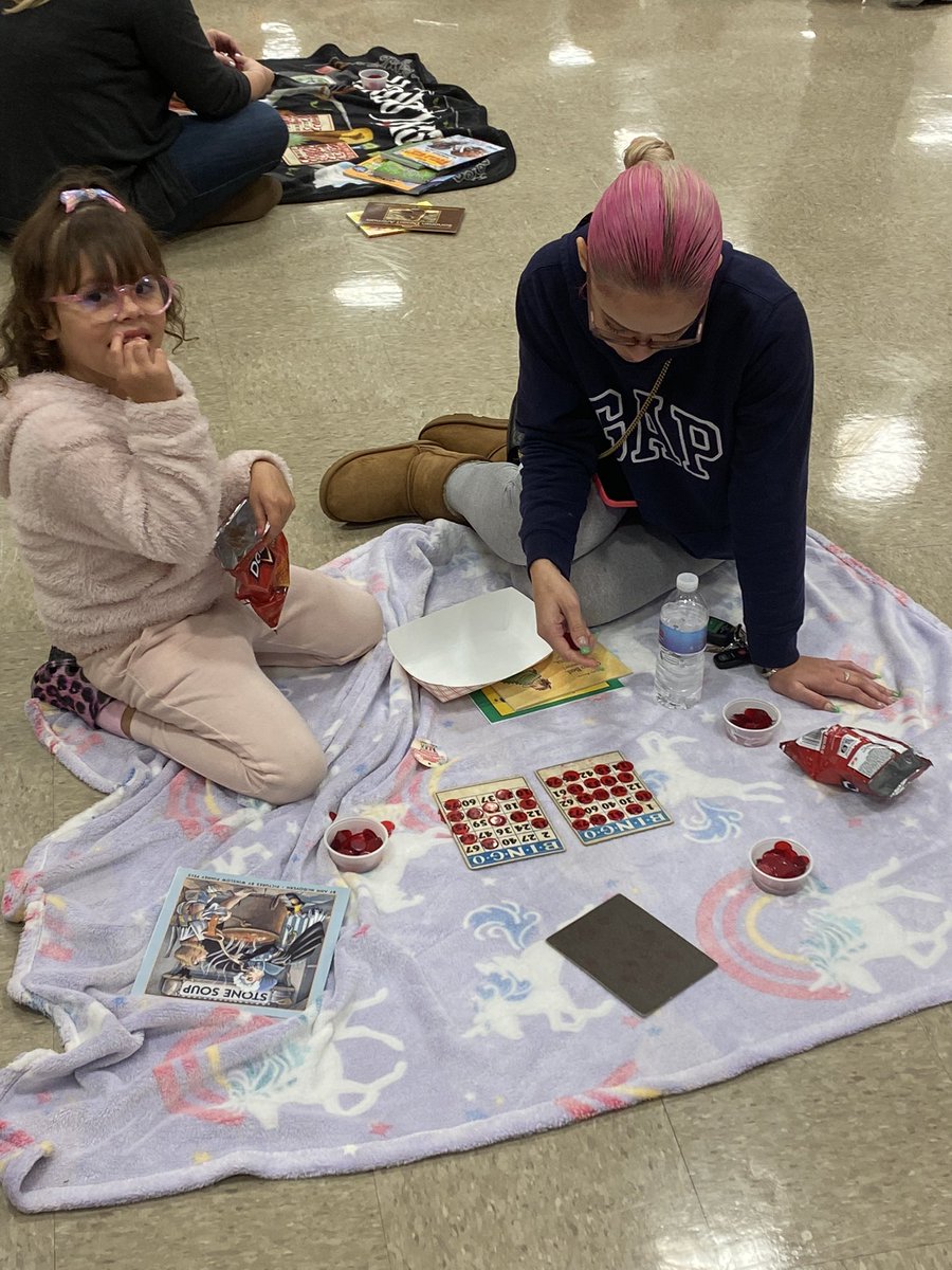 ABHRostek's tweet photo. Our annual Millmont Book Bingo event was another success. So great to see our supportive families! @RDGschools #RSDProud #MillmontProud https://t.co/aCkaw5DYwe