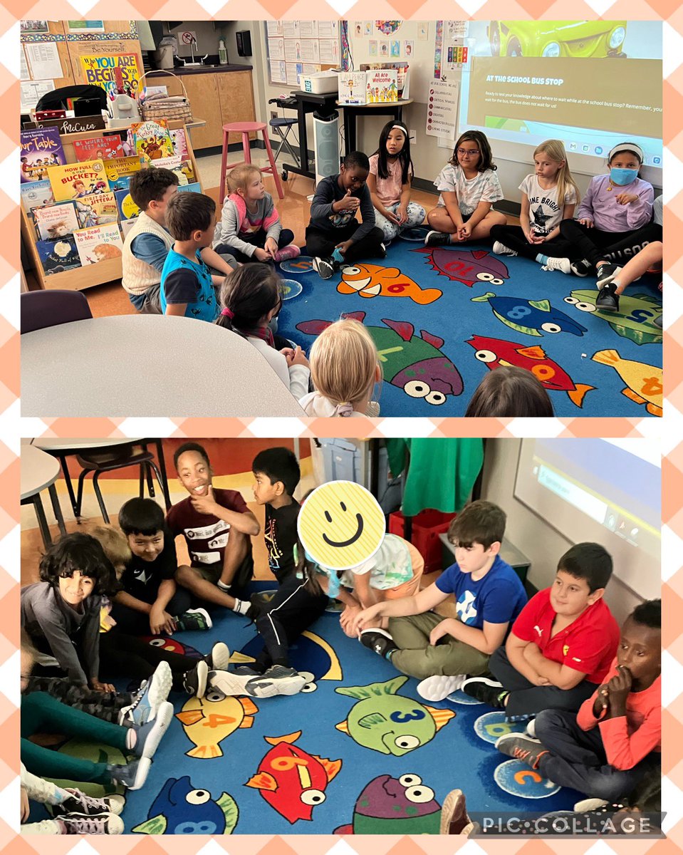 stingersgrade3's tweet photo. After read,record and wonder about forces we had our first knowledge building circles where students shared what they learned. They took the lead and were so excited to build each others’ knowledge! @StCeciliaOCSB #ocsbDL #ocsbcommunication #studentvoice https://t.co/1u3FfdquoI
