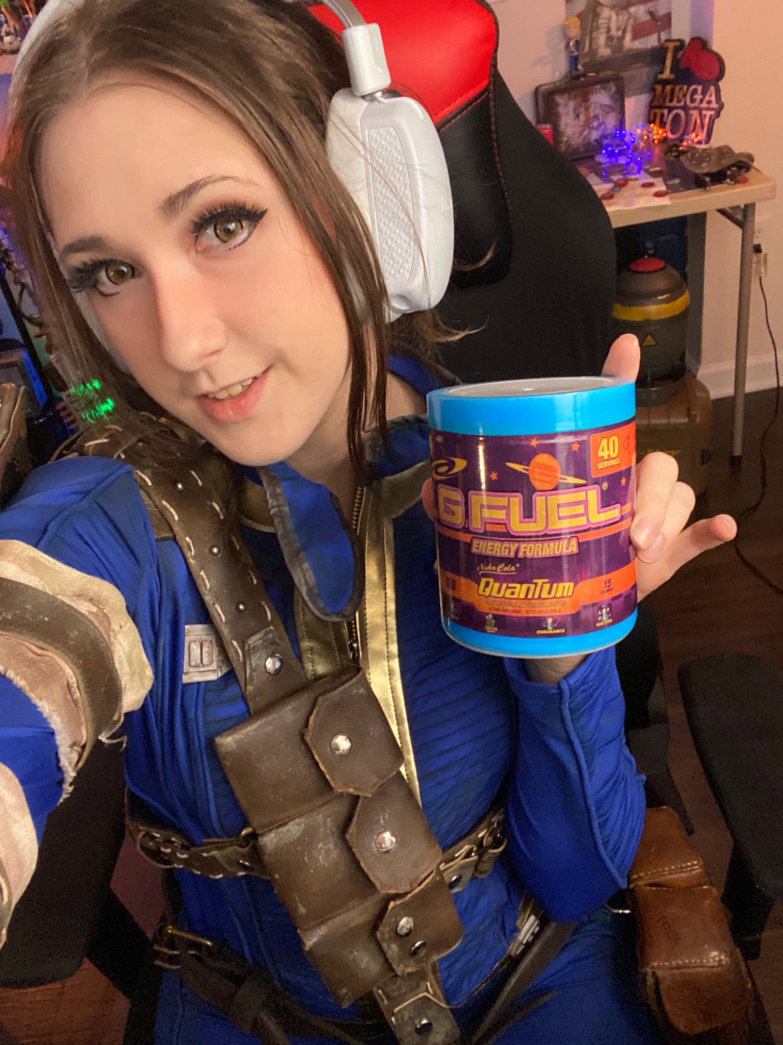 Mangoloo Cosplays on Twitter: "Fallout @GFuelEnergy stream is now! Join