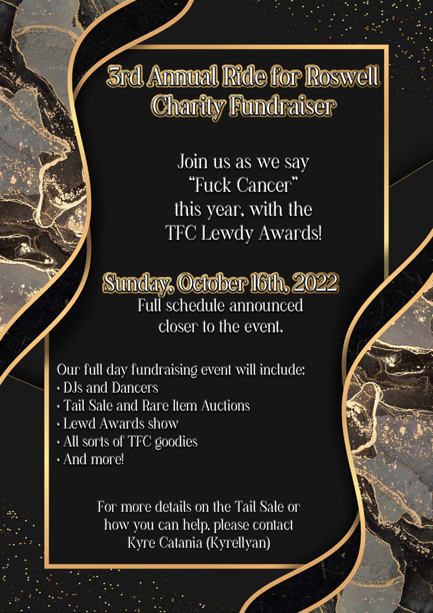 kyrellyan's tweet photo. @FelineConspirSL  @tauswitchblade 
If you haven't signed up to participate in the Tail Sale to benefit our charity fundraiser for Roswell Park Cancer Institute on Sunday October 16th, NOW is the time! 
#TheFelineConspiracy #Furry #FurryClub https://t.co/b6rpHp055Y