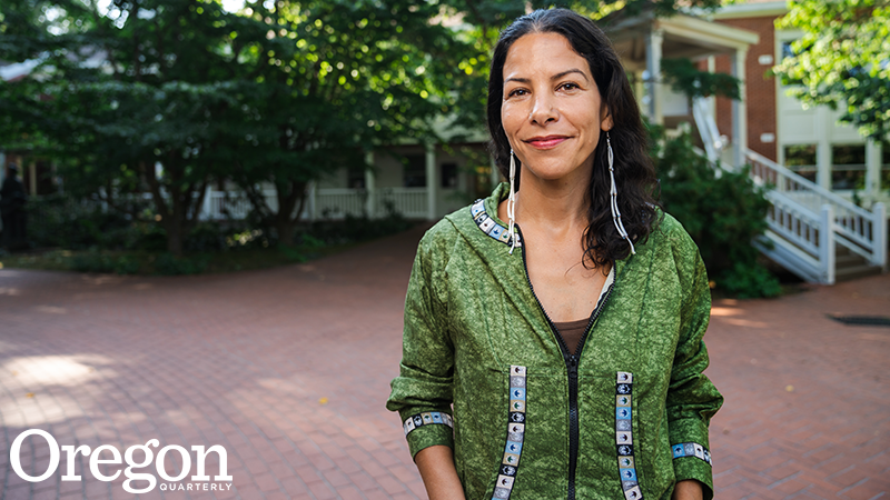 Indigenous students deserve Indigenous teachers.

Read about how this philosophy drives co-directors Leilani Sabzalian, PhD and Michelle Jacob, PhD to train Indigenous students to teach in Indigenous communities through the UO Sapsik'ʷałá Program. bit.ly/3V59IBZ