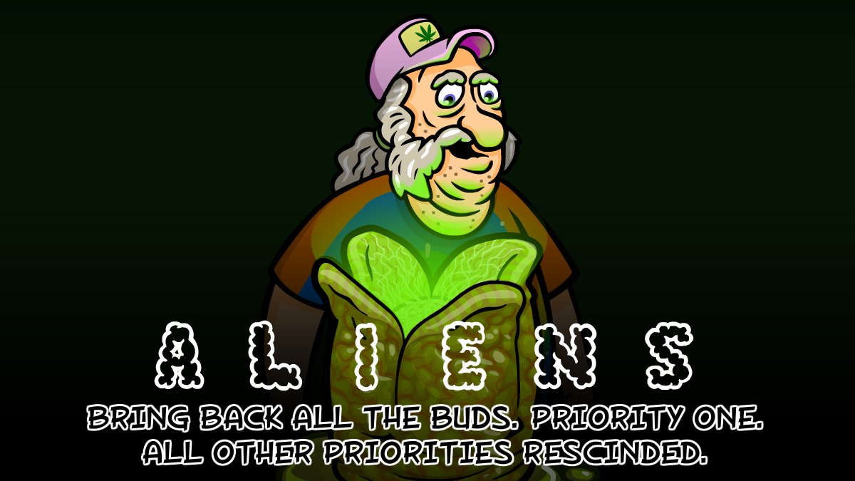 BFGrassRoots's tweet photo. It's Alien Week!

“Bring back all the buds. Priority one. All other priorities rescinded.”

Come get hazy with us at https://t.co/Y1CL5faadn

#budfarm #budfarmgrassroots #gamer #idlegames #mobilegames #alien #egg https://t.co/22xmsaq4cS