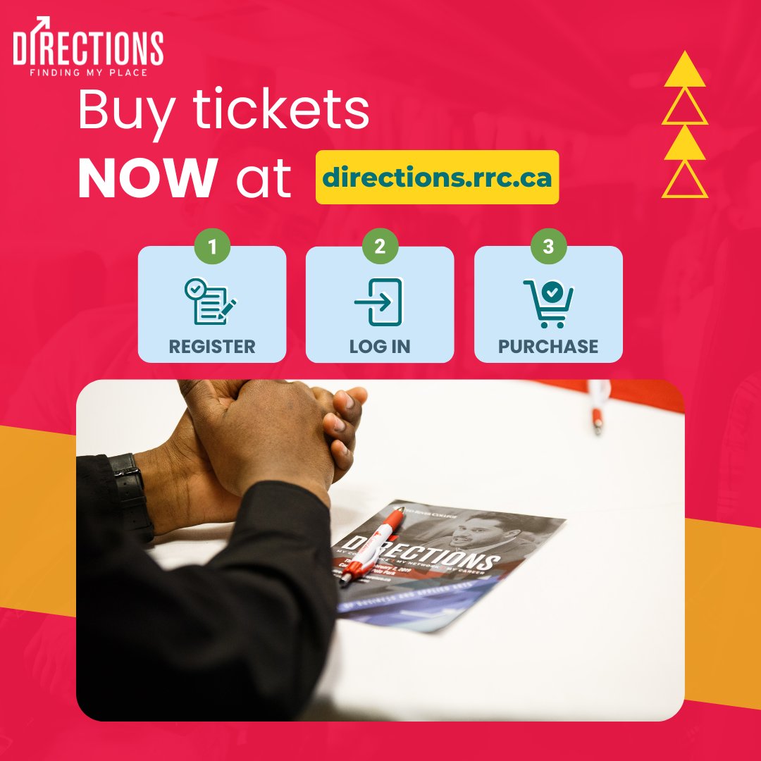 DirectionsRRC's tweet photo. #Directions2022 is a space in which you will:

💼 Discover your dream career path
🤝 Meet the people driving the province's progress
📈 Take a look at the trends in employability

Registration is already open, don't wait until the last minute! https://t.co/75rjz70dok