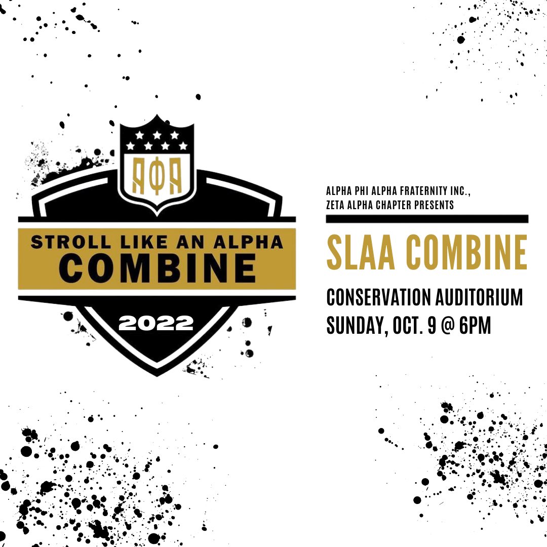 This Sunday we will be hosting our SLAA combine! Ladies please bring athletic clothes, shoes &amp; water! Be prepared to learn how to get that train leg up &amp; shuffle like an Alpha! The link for sign ups will be in our bio if you have not signed up already! See y’all Sunday! 💃🏾