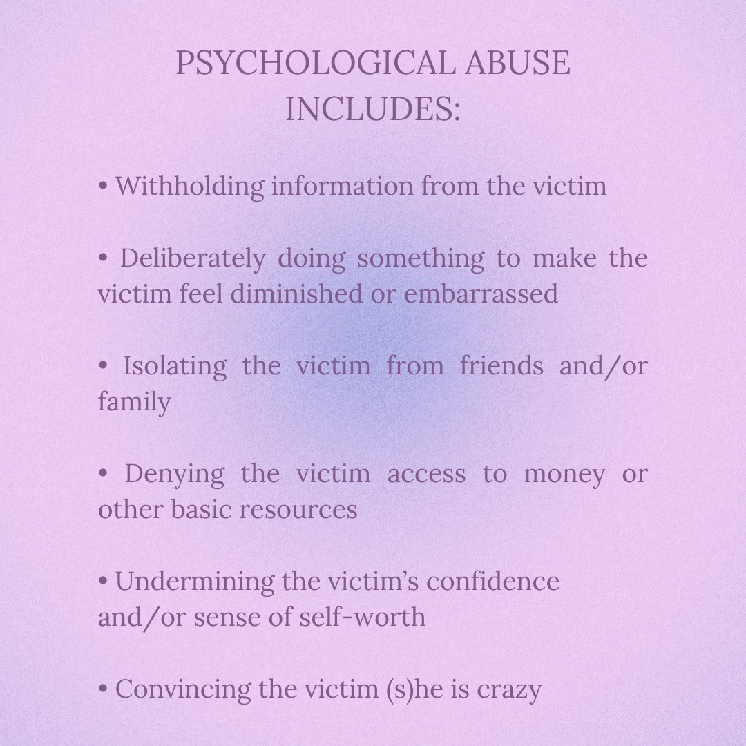 _icanfoundation's tweet photo. What is psychological abuse? 
#DMVA #icanfoundation #Dvfacts #victimadvocates #victimadvocacy #victimsofcrime https://t.co/Yw9LqEYD9p