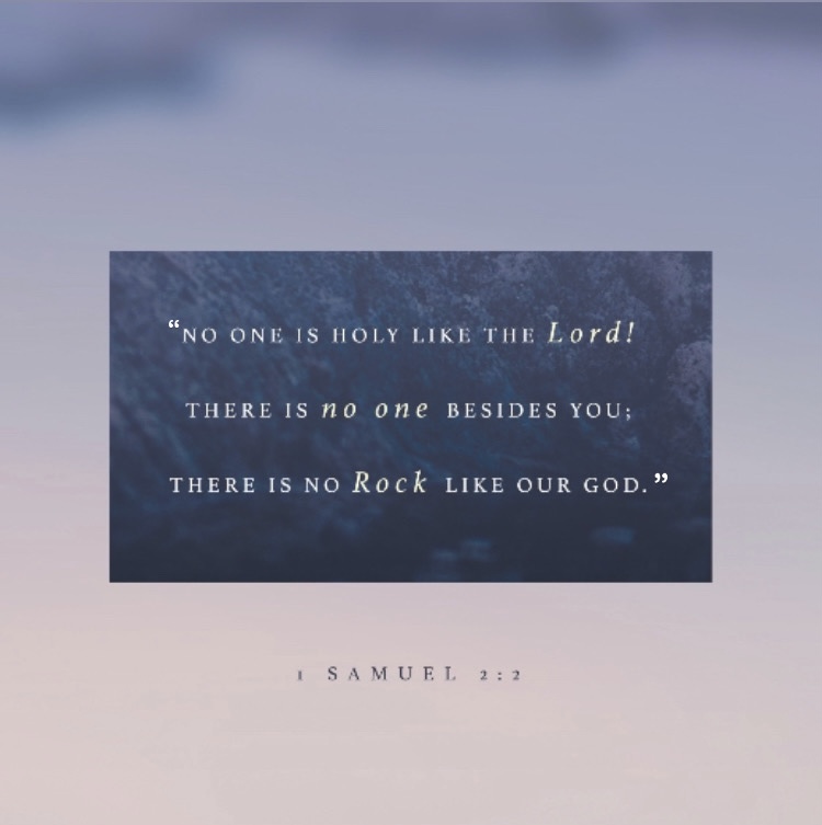 🙌🏻1 Samuel 2:2