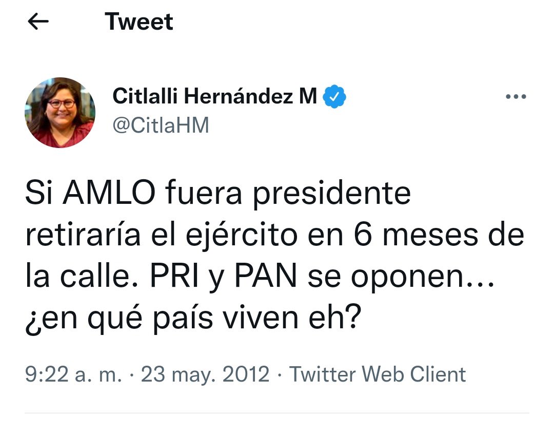 GlodeJo07's tweet photo. Buenas tardes amika @CitlaHM 

Ya van 4 años y ¿qué crees? por cierto ¿ya no te purga ver al ejército en las calles?

Bendiciones https://t.co/J0LVExP2rB