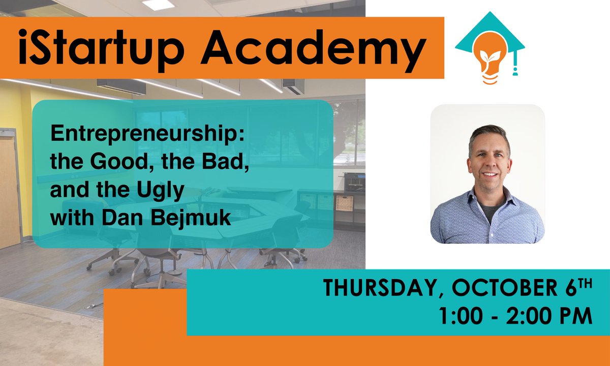 siilcpp's tweet image. Tomorrow will be our first in person iStartup Academy event in 2 years and we welcome our next iStartup Academy guest is CPP alum and CEO of Dreambox, Dan Bejmuk! Drop by the Maker Studio to hear about Dan’s experiences with his company!
RSVP: mybar.cpp.edu/event/8443631