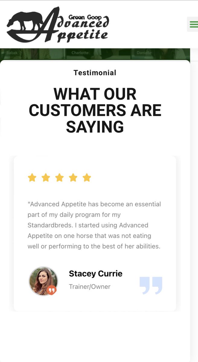 knows_lou's tweet photo. What the customers of @AdvancedAppeti1 are saying about the product ✅✅ 🫵🏻 #equine #Equinefeed #pickyeater #harnessracing #Horses #HorseRacing https://t.co/MHSBQQnYy6