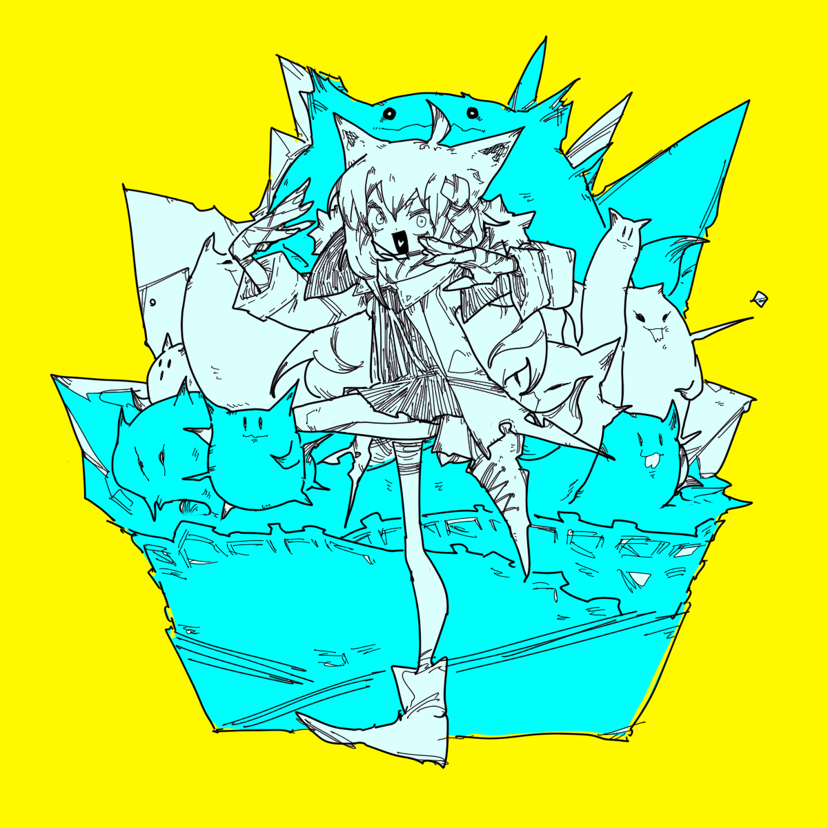 「」|ちぐ齒莖ダサわやかのイラスト