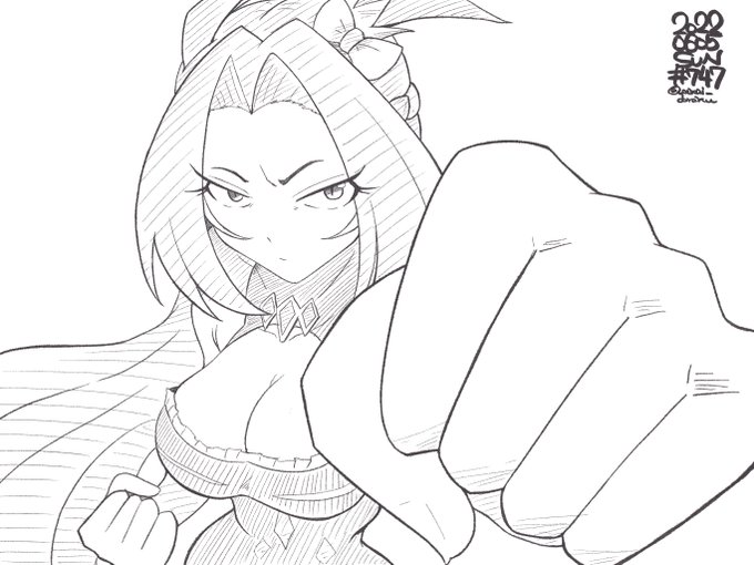 鉛筆ペンで描いた中だとウマ娘のカワカミプリンセスさんの絵は結構気に入ってる。反応は良くなかったけどね。 