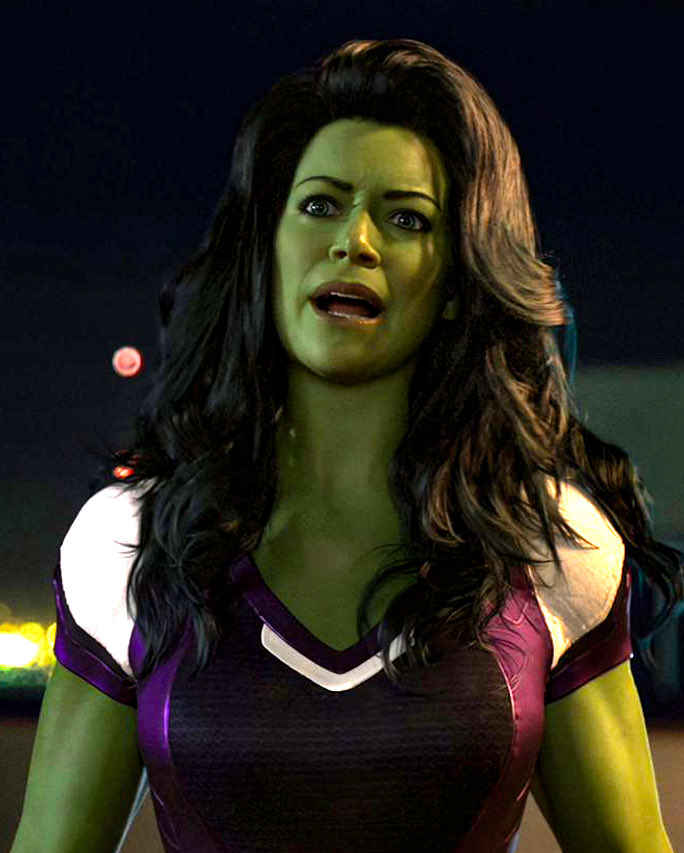 #SheHulk looks amazing in her costume!

#SheHulkAttorneyAtLaw
