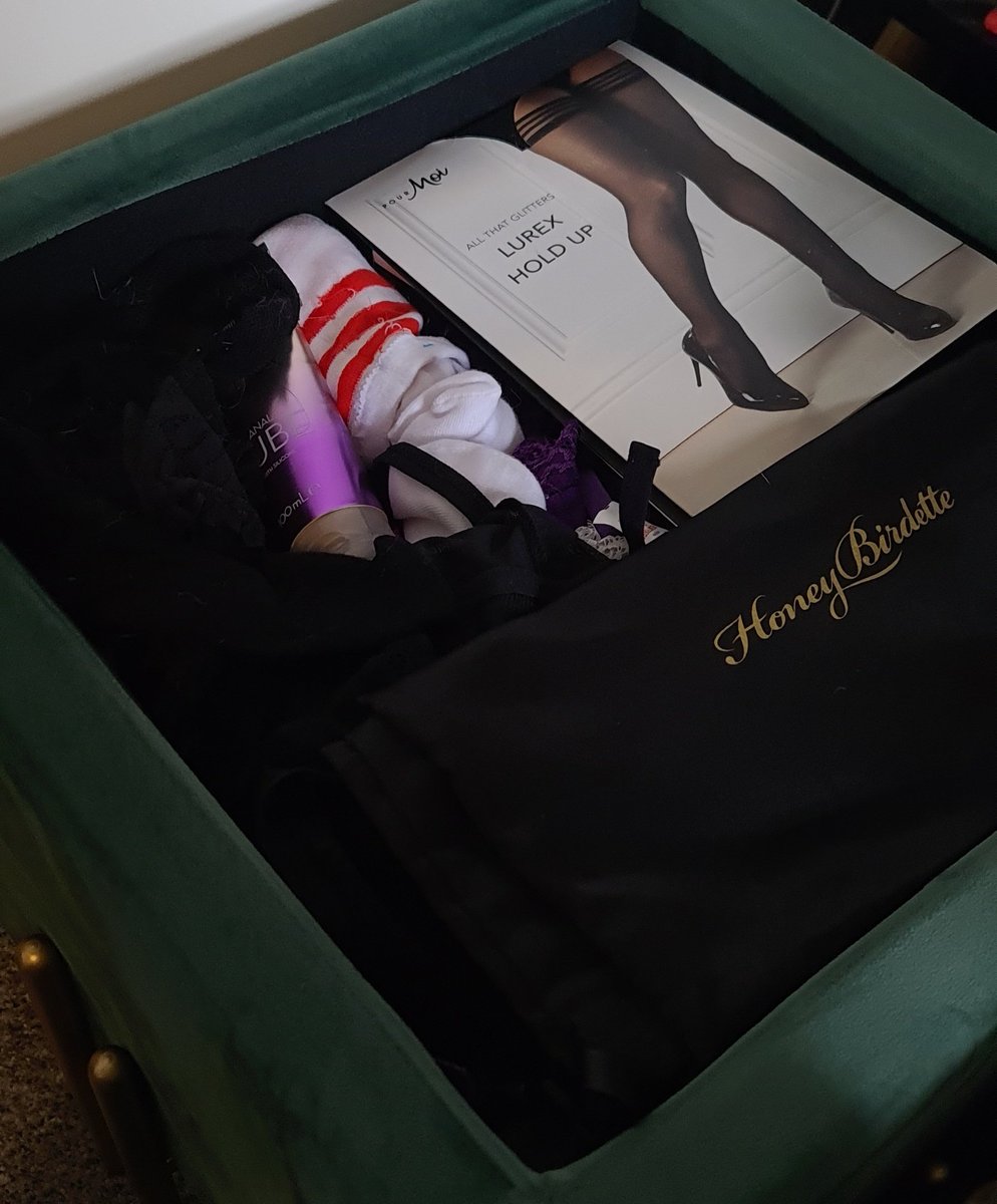 Arialingerie's tweet photo. Our big box of magic. Just a glimpse of things to come as my lingerie is sexy, outfits slutty and our toys will bring alot of joy to you. #feet #footworship #nylon #lingerie #sexy #admireme #findom #feetfinder #stockings
#sellingcontent #fetish #requestwelcome #SubscribeNow https://t.co/ZFekFyBZqf