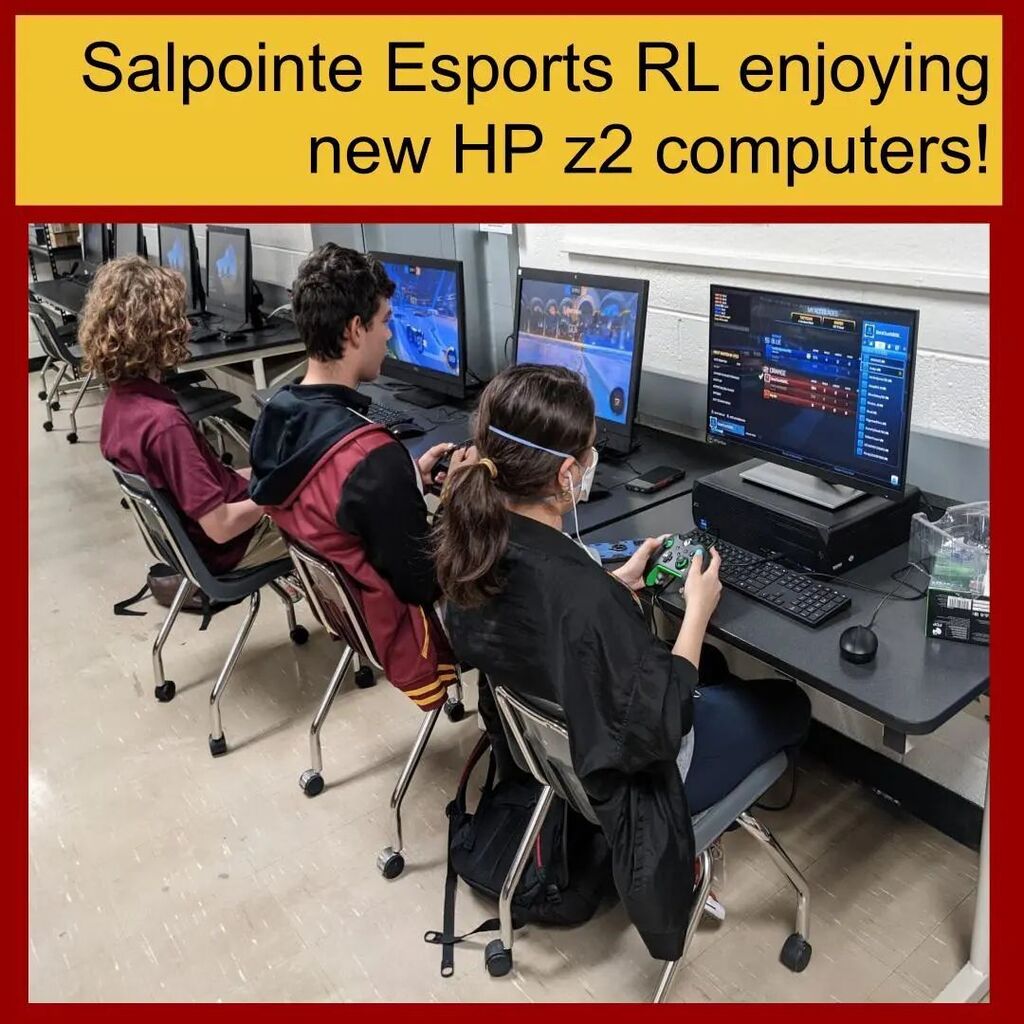 SCHSesports's tweet photo. Principal Martin and Tech Director Mr. Barry, thank you! Title IV Student Support and Academic Enrichment funds paid for 10 Esports computers. Esports benefits students! https://t.co/JRv1xFNyAQ https://t.co/fstQWfAJDQ