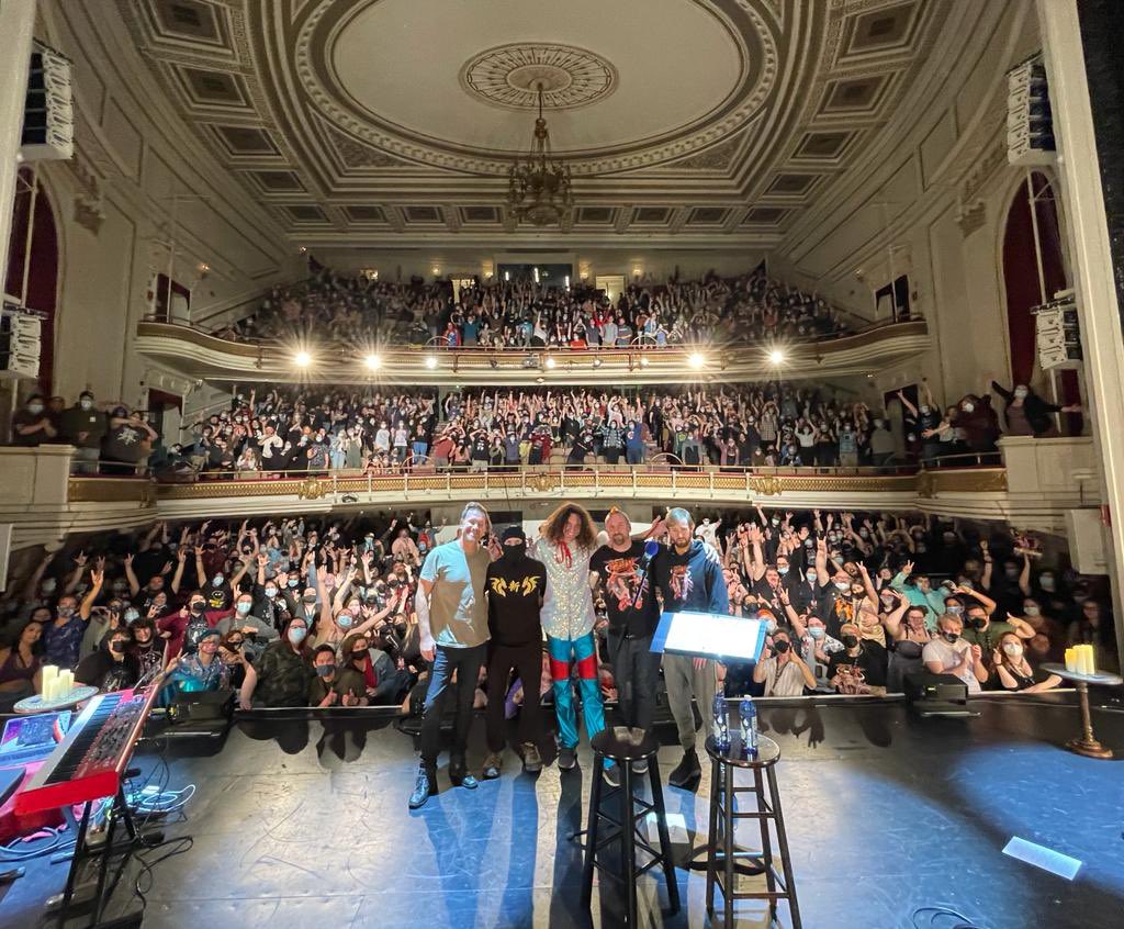 ninjasexparty's tweet image. A few tickets are still available for our show tomorrow (Thurs Oct 6) at the Lincoln Theatre in Washington DC! Come see the last show of this leg of our tour!!!