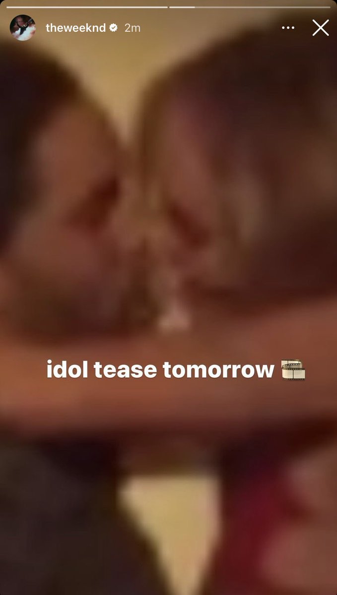 The Idol tease tomorrow. 

#THEIDOL
