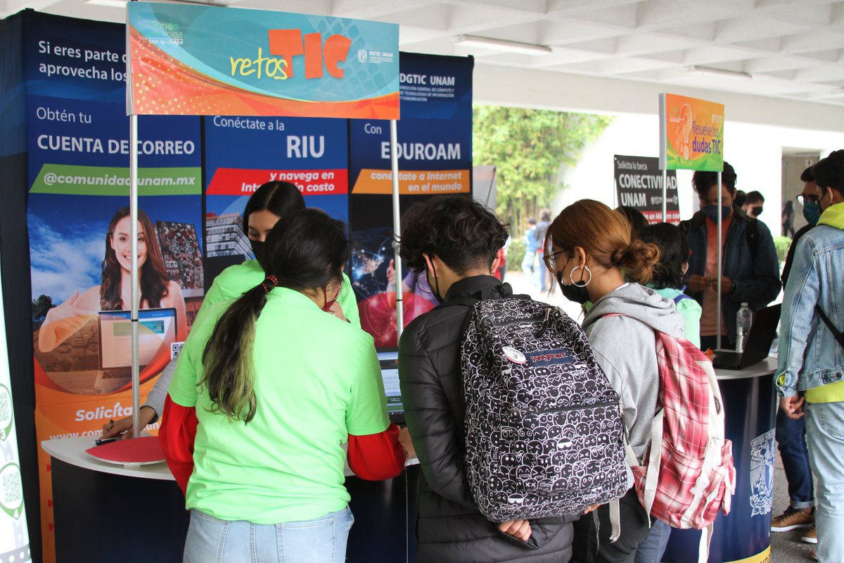 UNAMdigital's tweet photo. Hoy el #equipoDGTIC estuvo en las instalaciones de la #ENP3 para ofrecer a los estudiantes, asesoría sobre nuestros #serviciosTIC.
¡Si eres parte de la comunidad #Prepa3UNAM, mañana también podrás visitar nuestro stand a partir de las 12 pm!
#GiraDGTIC #DGTICentuPrepa https://t.co/G3wgKQrD90
