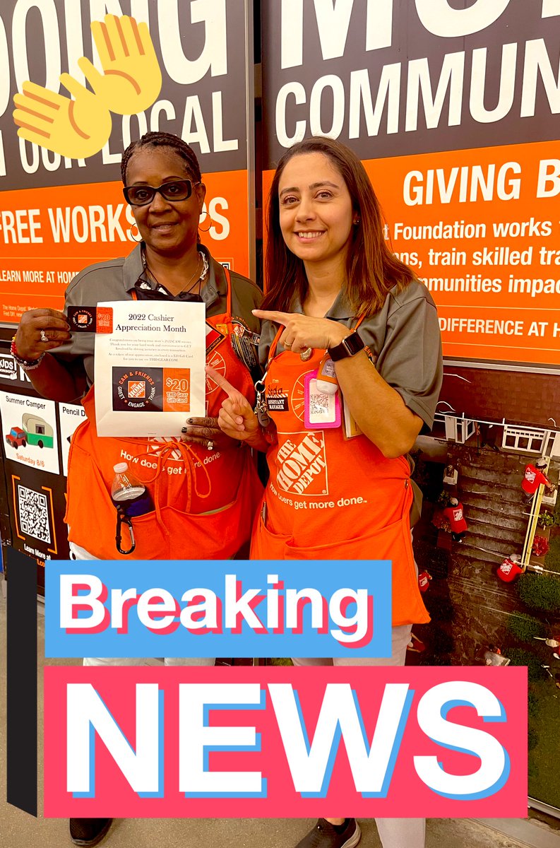 HD6507's tweet photo. What an awesome award to be Cashier of the Year! Congratulations Ms. Lisa on your accomplishment. Thank you for everything you do! #CAM2022 @JasonElliottt @SedaTalas @Jerry_Smith_Jr @JarrodFarmer4 @idrissi_mary https://t.co/ZnTnAT3u8R