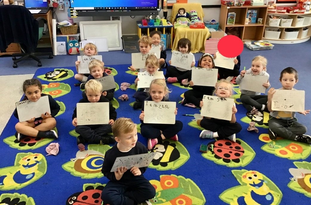 MepalWitchamCoE's tweet photo. OWLS class have learnt their first set of SoundsWrite sounds - there were proud faces all round when they wrote their first sentence! Well done Owls! @Mrs_GoodallEYFS @jalee2210 @LouiseLomax8 @ClaireGray2019 @tricia_moss124 @DEMAT__ @educating_david @SWLiteracy https://t.co/Vaisqu7Le6