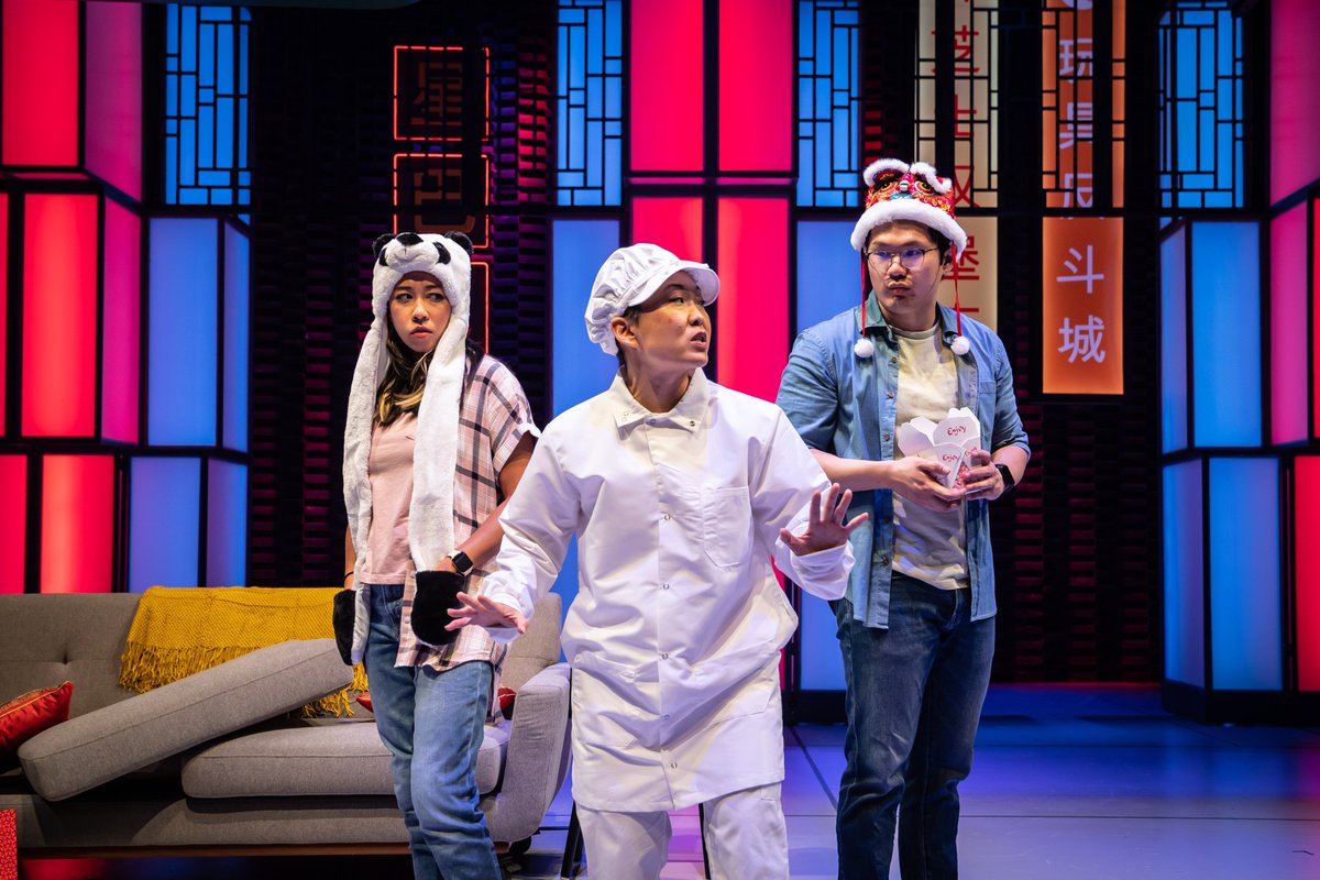 WritersTheatre's tweet photo. Hilarious. Unexpected. Irreverent.
And, at times, Balls-Out-Wacko! 🤣
Take a first look at TIGER STYLE!, running now thru October 30. Don't let this rip-roaring night of entertainment pass you by. Click https://t.co/scykfCPM5K for tickets! #TigerStyleWT #comedy #theater https://t.co/Z2Iwmhfo7W