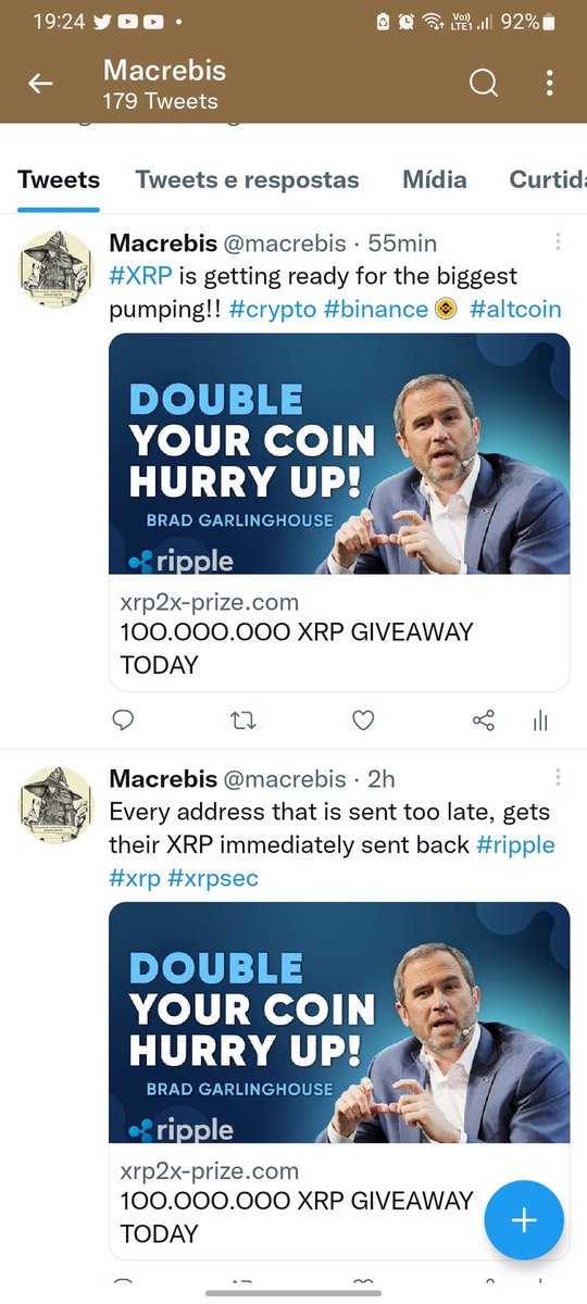 macrebis's tweet photo. Meu Deus Gente, Eu Nem Uso Twitter E Do Nada Apareceu Q Eu Estava Tweetando Isso.
*NÃO FUI EU!!!*
Um Amigo Meu Me Notificou Dessa Patifaria Q Estava Acontecendo Na Minha Conta E Vim Verificar (Já Apaguei Tudo)
Eu N Aposto Nem No Truco Q Eu Jogo Direito, Imagina BitCoin https://t.co/pVE8lpHWoS