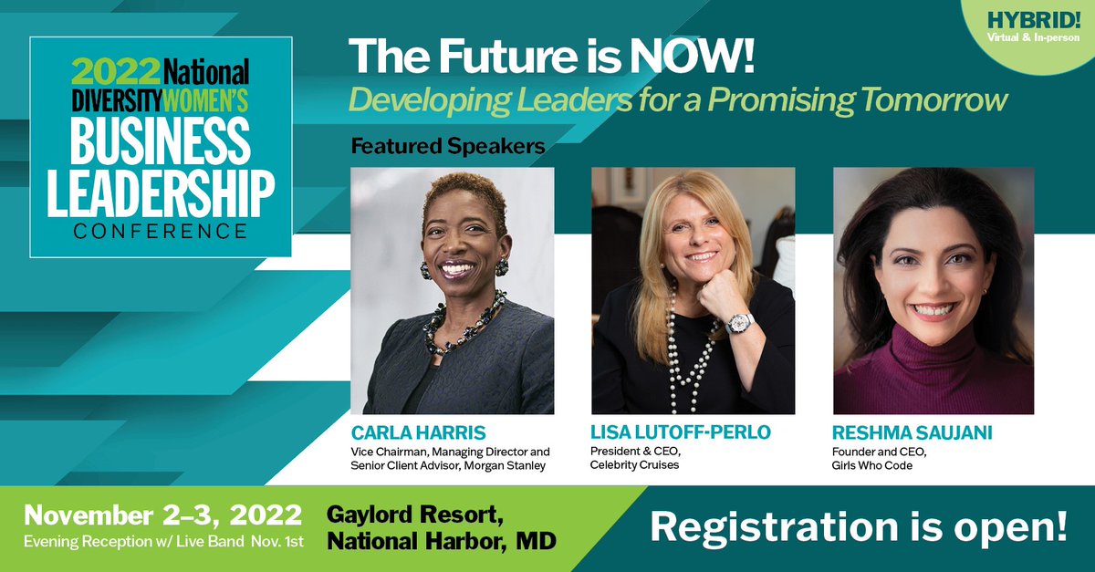 DiversityWoman's tweet photo. Interested in learning about leadership strategies that will propel your career forward &amp; those of the women in your organization? Register today for the National Women's Diversity Business Leadership Conference. #WomenLeaders #PathsToSuccess #Leadership
https://t.co/eEnk9Eib6z https://t.co/XEdwqphX8C