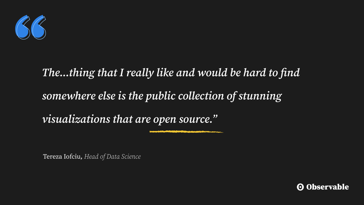 💡 This week our Ambassador spotlight introduces Tereza Iofciu (@terezaif), Head of Data Science at <a href="/neuefische/">neue fische</a>.

⬇️ Click the link below to read more about Tereza and her journey with data: ow.ly/VpEM50L2Ez3