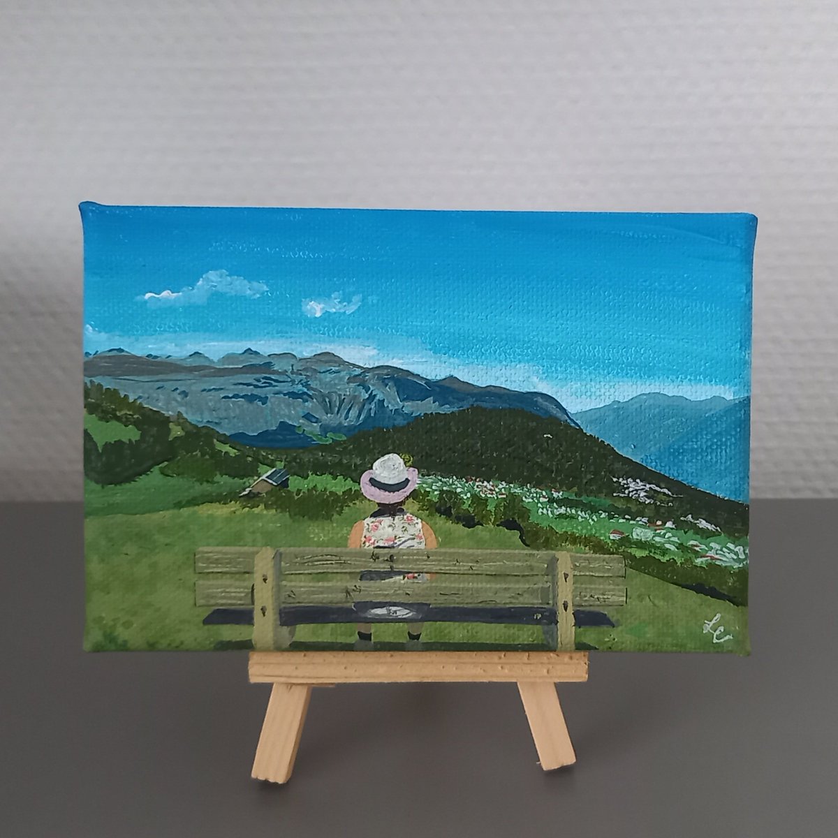 LauraVdoorne's tweet photo. The process and the painting https://t.co/6sA9piX3Ay